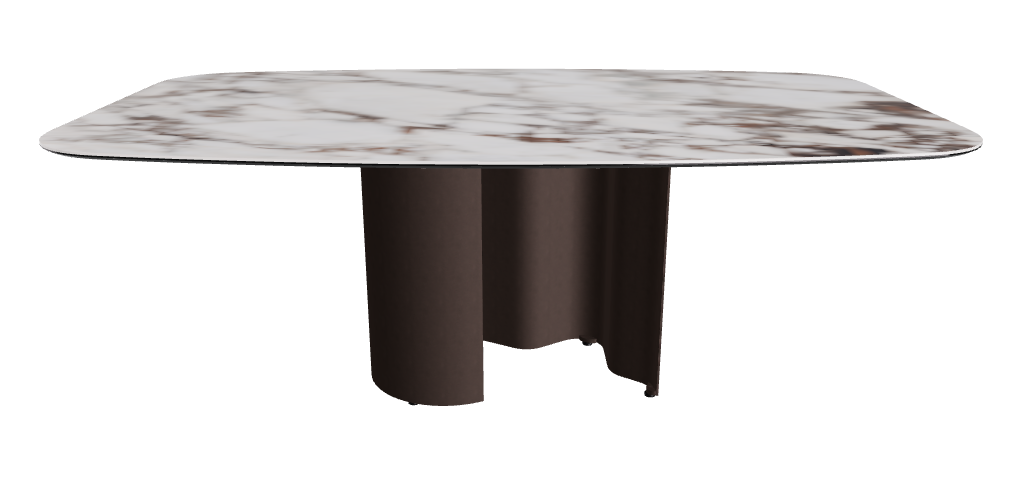 200x120x74h Barrel Shaped_Breccia_Bronze Embossed