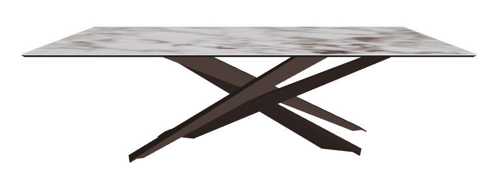 240x120x74.5h Rectangle Shaped_Breccia_Bronze Embossed