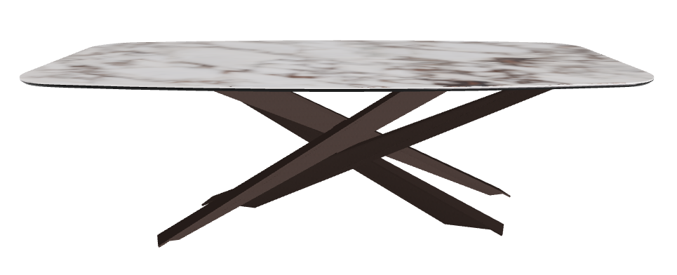 240x120x74.5h Barrel Shaped_Breccia_Bronze Embossed