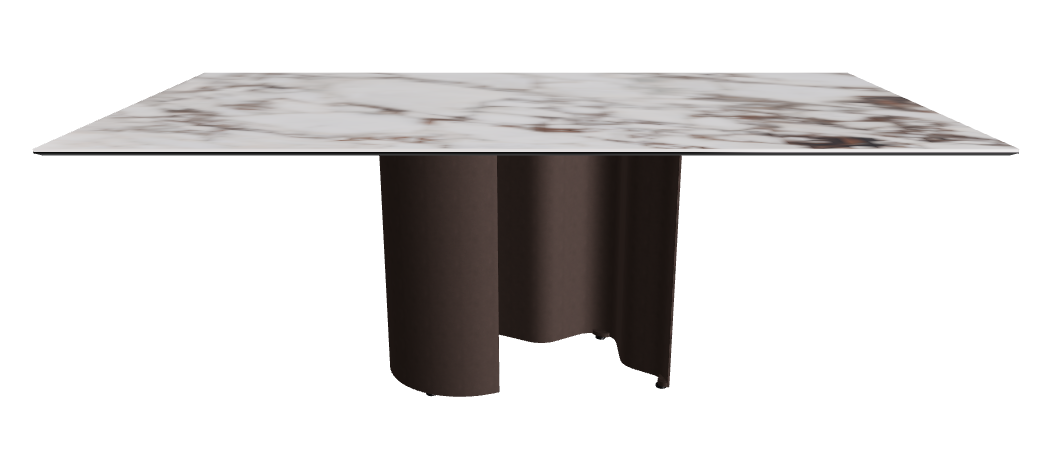 200x106x74h Rectangle Shaped_Breccia_Bronze Embossed