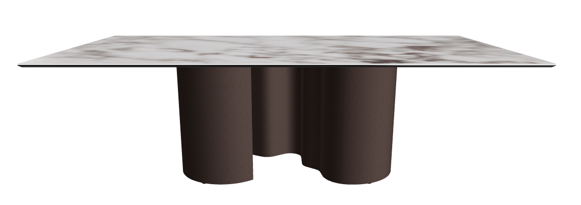 240x120x74h Rectangle Shaped_Breccia_Bronze Embossed