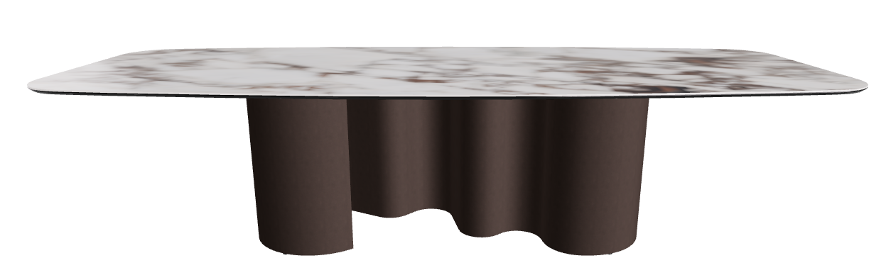 300x120x74h Barrel Shaped_Breccia_Bronze Embossed