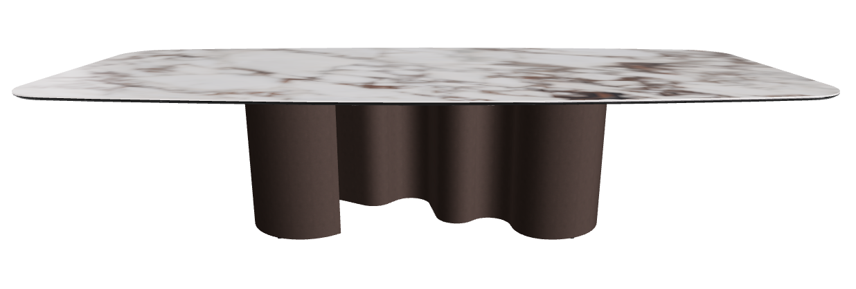 320x138x74h Barrel Shaped_Breccia_Bronze Embossed