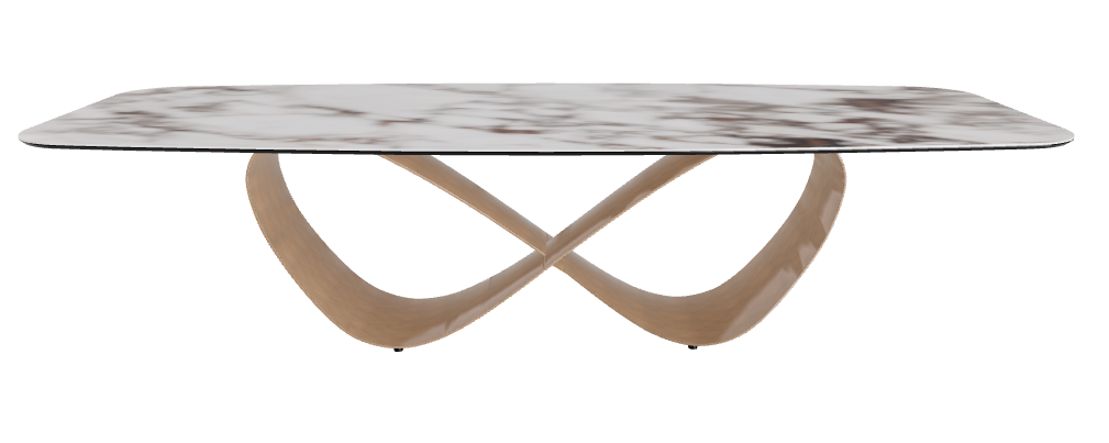 300x120x75h Barrel Shaped_Breccia_Brushed Bronze