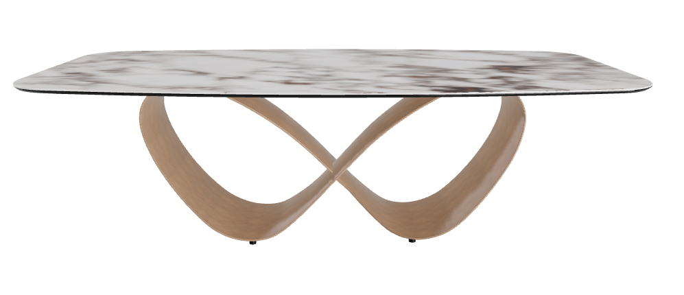 240x120x74h Barrel Shaped_Breccia_Brushed Bronze