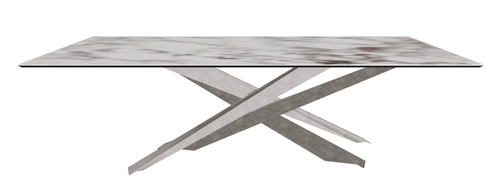 240x120x74.5h Rectangle Shaped_Breccia_Brushed Grey