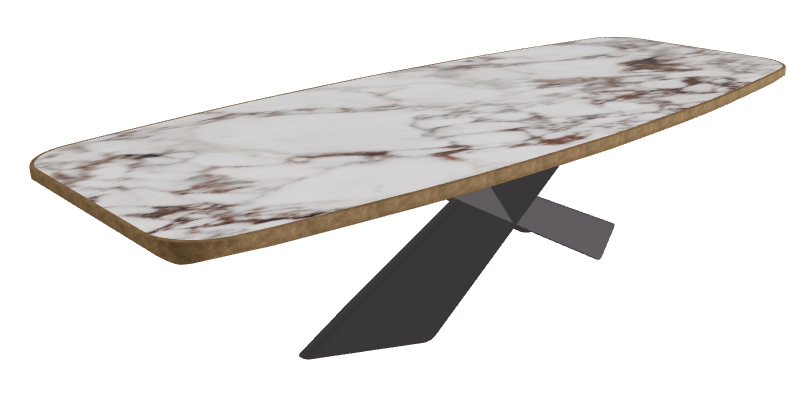 Breccia_Graphite Embossed_Brushed Bronze