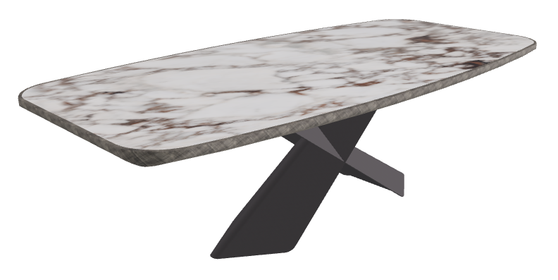 Breccia_Graphite Embossed_Brushed Grey