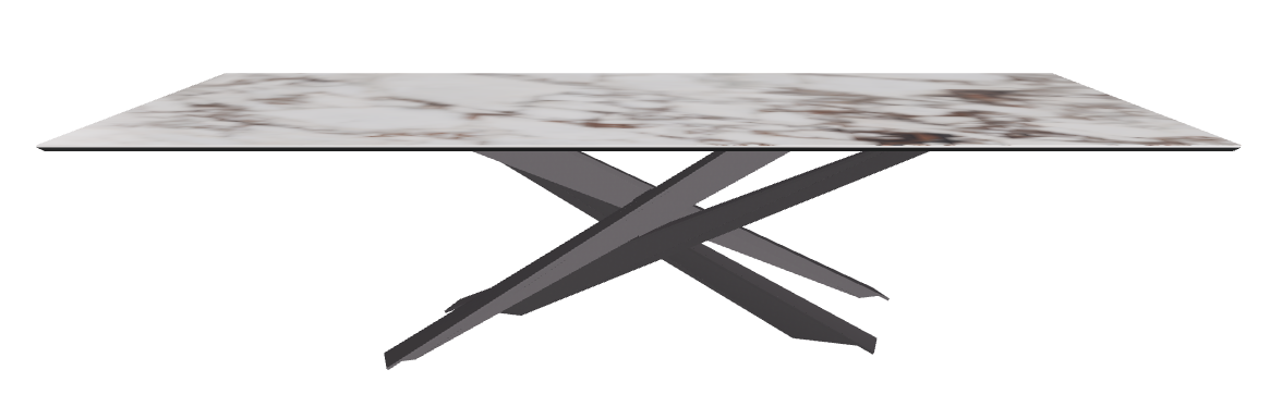 300x120x74.5h Rectangle Shaped_Breccia_Graphite Embossed