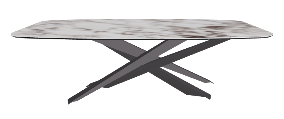 240x120x74.5h Barrel Shaped_Breccia_Graphite Embossed