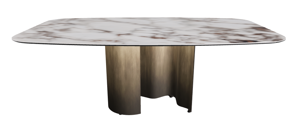 200x120x74h Barrel Shaped_Breccia_Oxy Brass