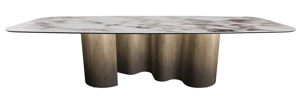 300x120x74h Barrel Shaped_Breccia_Oxy Brass