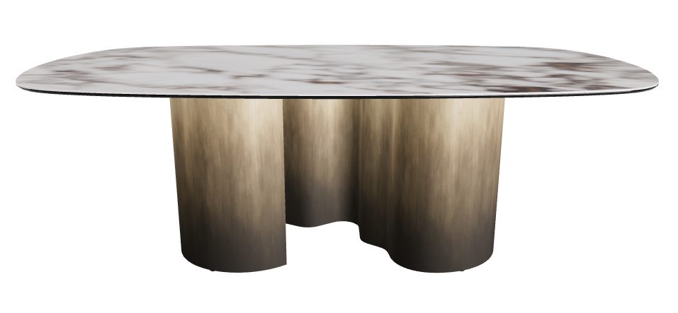 220x120x74h Biscuit Shaped_Breccia_Oxy Brass