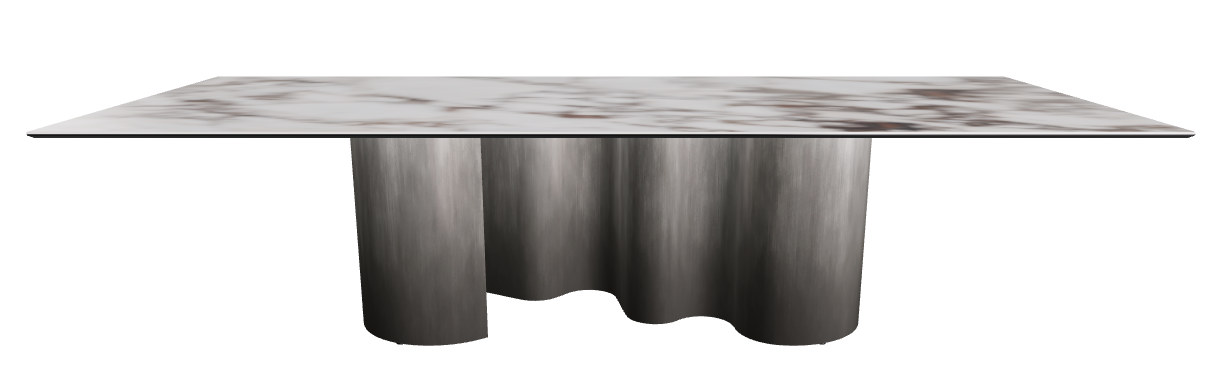 300x120x74h Rectangle Shaped_Breccia_Oxy Grey