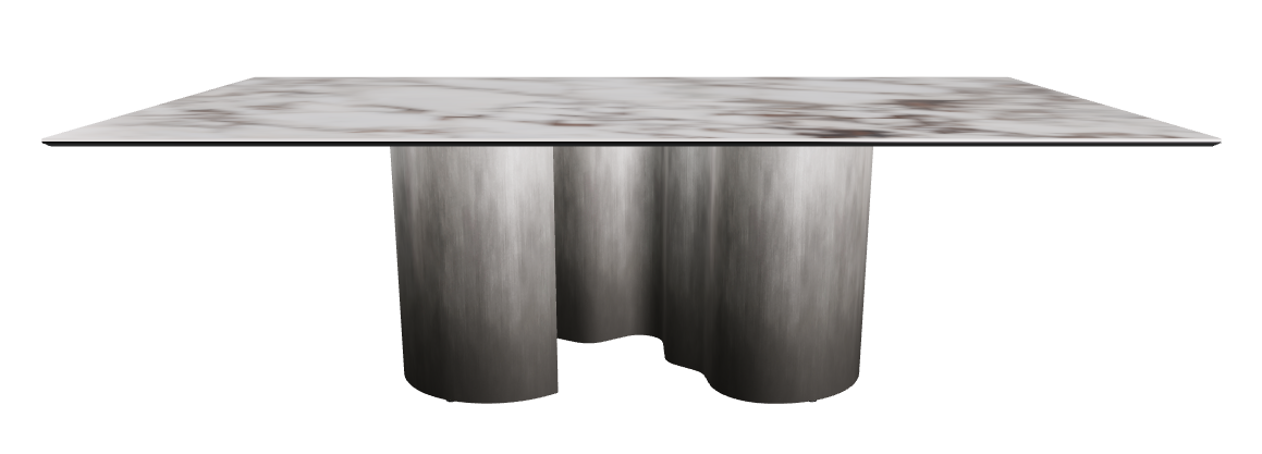 240x120x74h Rectangle Shaped_Breccia_Oxy Grey