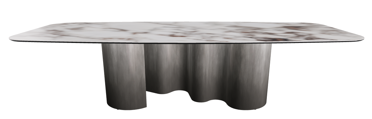 300x120x74h Barrel Shaped_Breccia_Oxy Grey