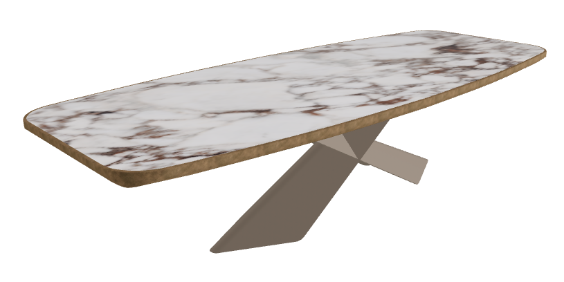 Breccia_Titanium Embossed_Brushed Bronze