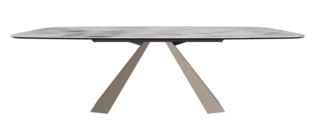 240x120x73h Barrel Shaped_Breccia_Titanium Embossed