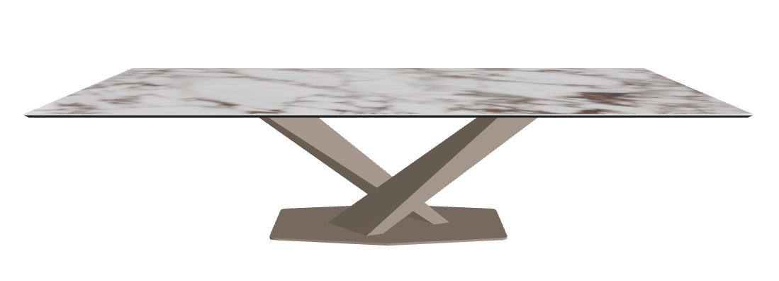 Cattelan Italia Stratos Keramik Rectangular Dining Table – 300x120x75h