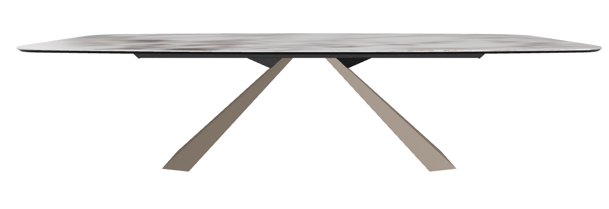 300x120x73h Barrel Shaped_Breccia_Titanium Embossed