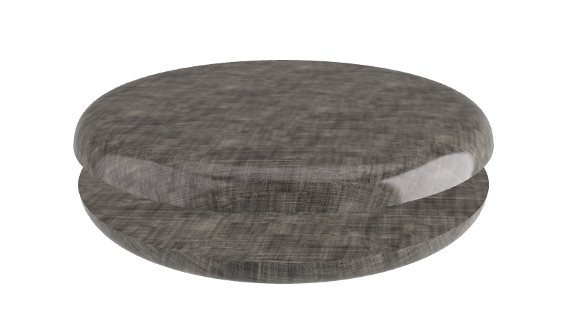 Cattelan Italia Yo-Yo Brushed Coffee Table