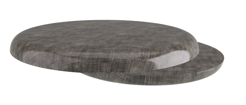 Cattelan Italia Yo-Yo Brushed Coffee Table