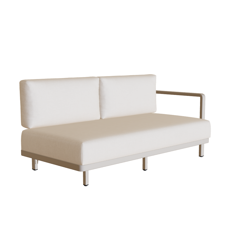 Royal Botania Alura Lounge 2 Seater With Left Armrest