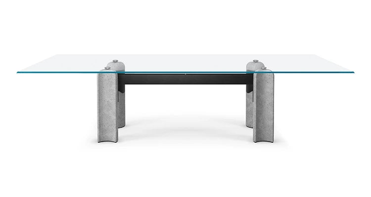 Cattelan Italia Bilbao Glass Dining Table