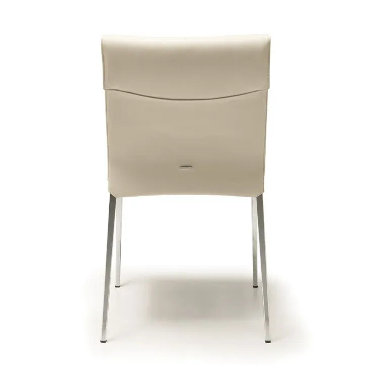 Cattelan Italia Isabel ML Dining Chair – Fabric & Glove Soft Leather