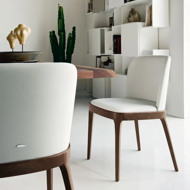 Cattelan Italia Magda Dining Chair – Soft Leather & Glove Soft Leather