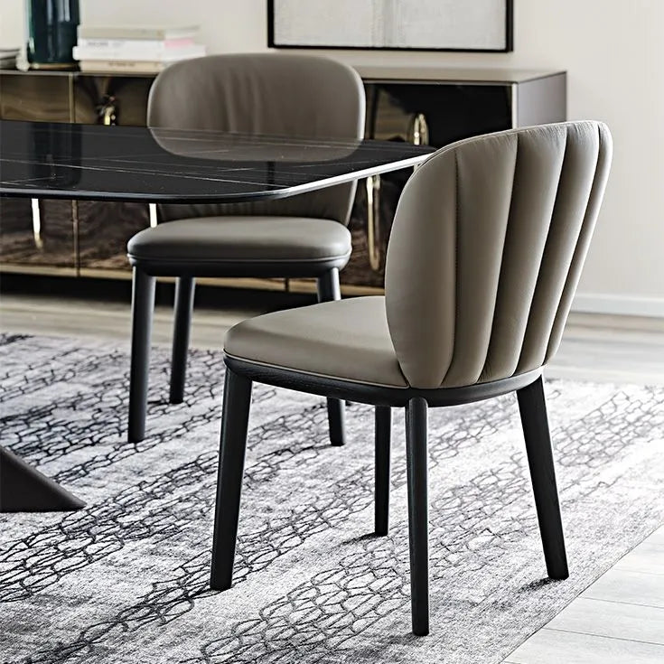 Cattelan Italia Chrishell Dining Chair – Fabric, Micro Nubuk & Synthetic Leather