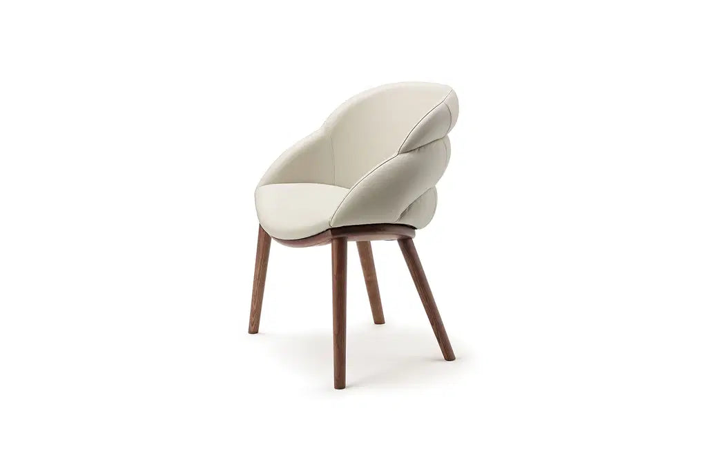 Cattelan Italia Camilla Dining Armchair – Fabric, Micro Nubuk & Synthetic Leather
