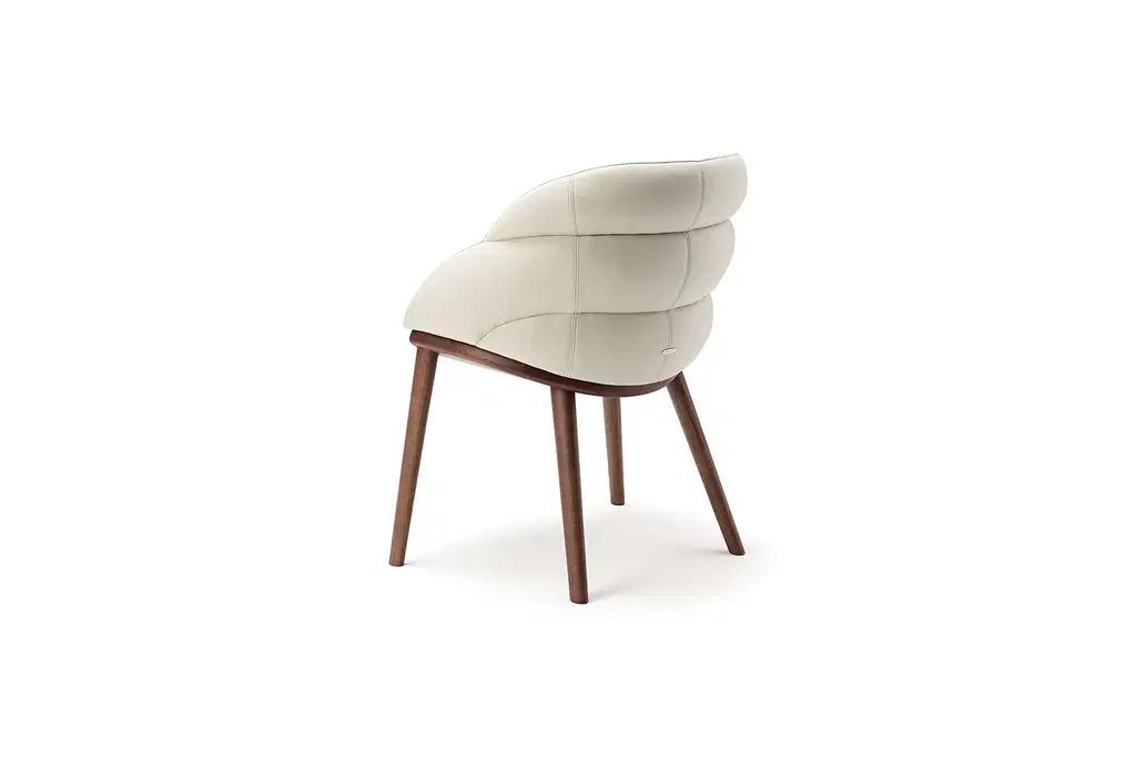 Cattelan Italia Camilla Dining Armchair – Fabric, Micro Nubuk & Synthetic Leather