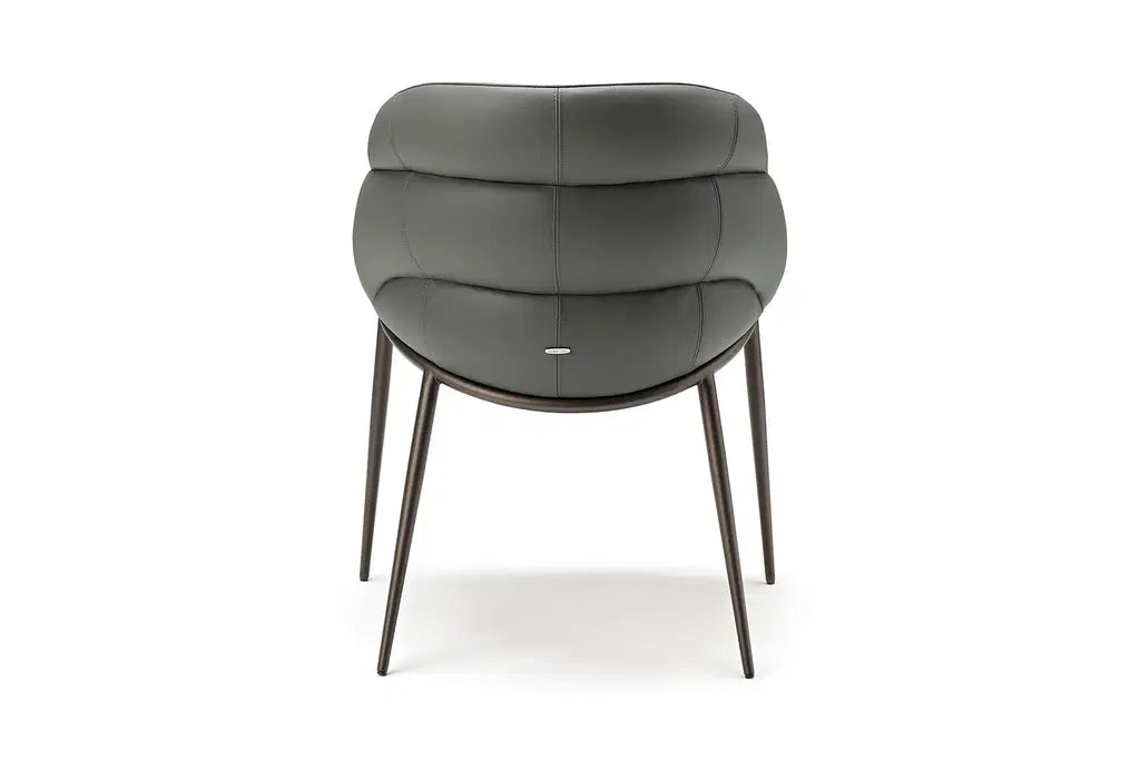 Cattelan Italia Camilla ML Dining Armchair – Synthetic Leather & Micro Nubuk