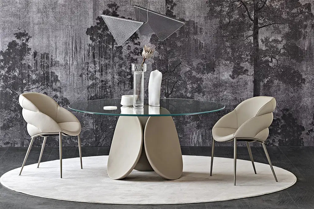 Cattelan Italia Camilla ML Dining Armchair – Synthetic Leather & Micro Nubuk