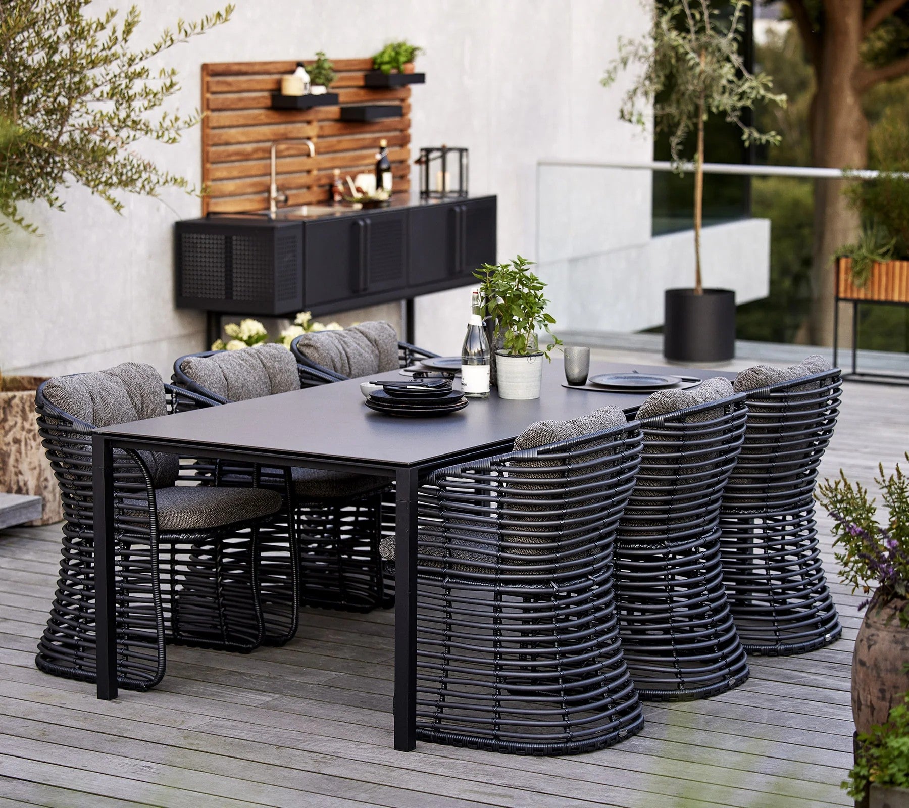 Cane-line Basket Chair