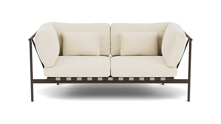 Barlow Tyrie Around Deep Seating Double Lounge Sofa with Aluminium Arms