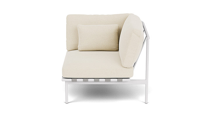 Barlow Tyrie Around Deep Seating Single Lounge Chair with Aluminium Right Arm