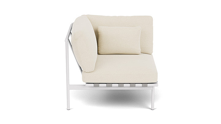 Barlow Tyrie Around Deep Seating Single Lounge Chair with Aluminium Left Arm