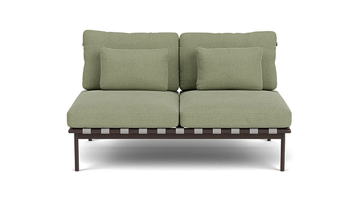 Barlow Tyrie Around Deep Seating Double Lounge Sofa Without Arms