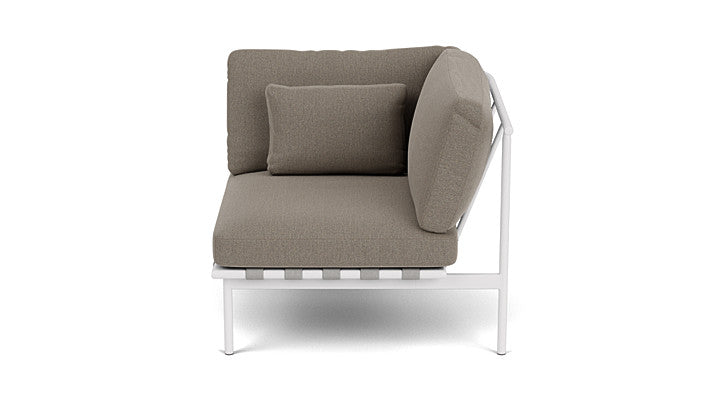 Barlow Tyrie Around Deep Seating Single Lounge Chair with Aluminium Right Arm