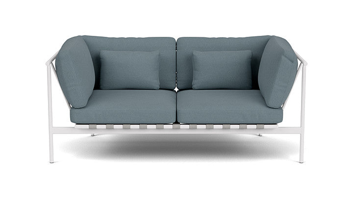 Barlow Tyrie Around Deep Seating Double Lounge Sofa with Aluminium Arms