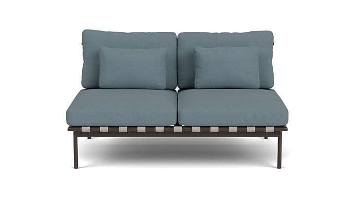 Barlow Tyrie Around Deep Seating Double Lounge Sofa Without Arms