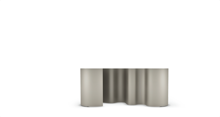 Cattelan Italia Papel Wood Live Edged Dining Table