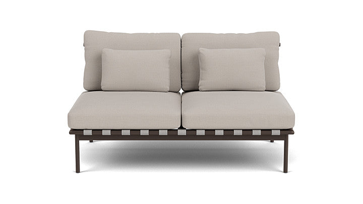 Barlow Tyrie Around Deep Seating Double Lounge Sofa Without Arms