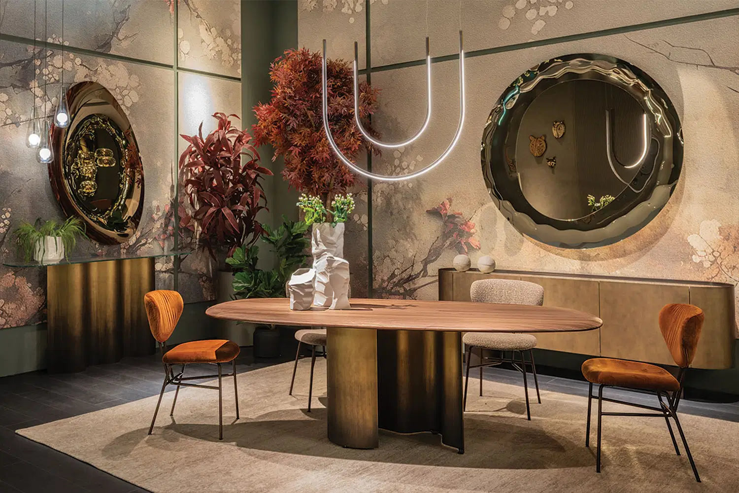 Cattelan Italia Chloe Dining Chair – Fabric, Micro Nubuk & Synthetic Leather