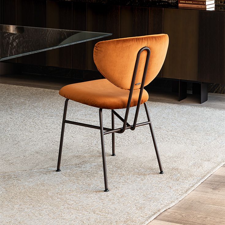 Cattelan Italia Chloe Dining Chair – Fabric, Micro Nubuk & Synthetic Leather
