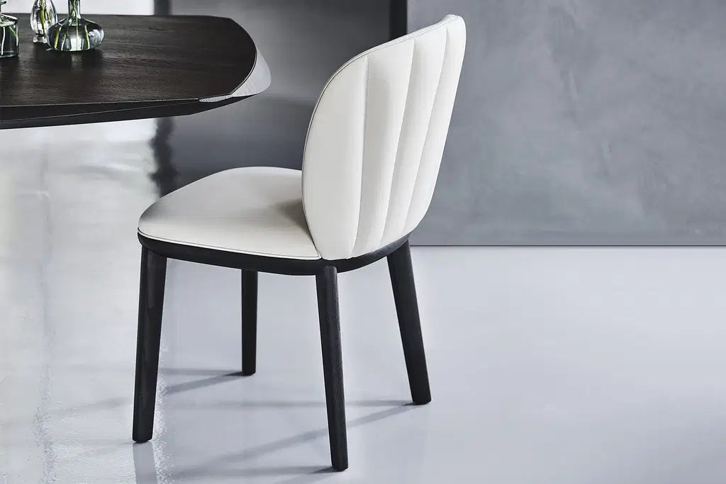 Cattelan Italia Chrishell Dining Chair – Fabric, Micro Nubuk & Synthetic Leather