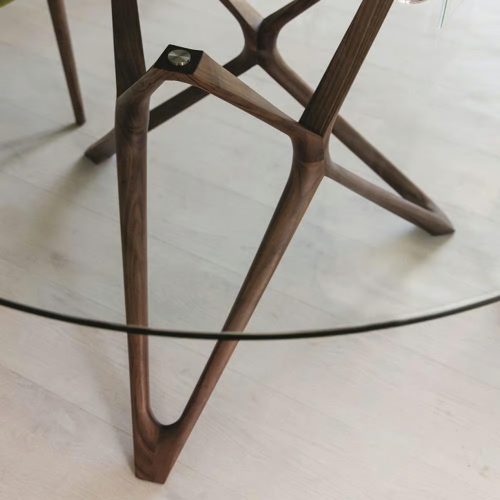 Porada Circe Glass Dining Table