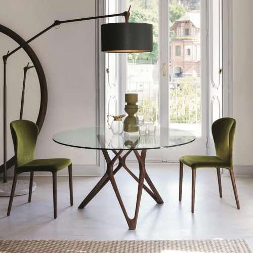 Porada Circe Glass Dining Table